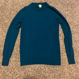 (Bundle 3 for $15) Teal J Crew Marino Sweater
